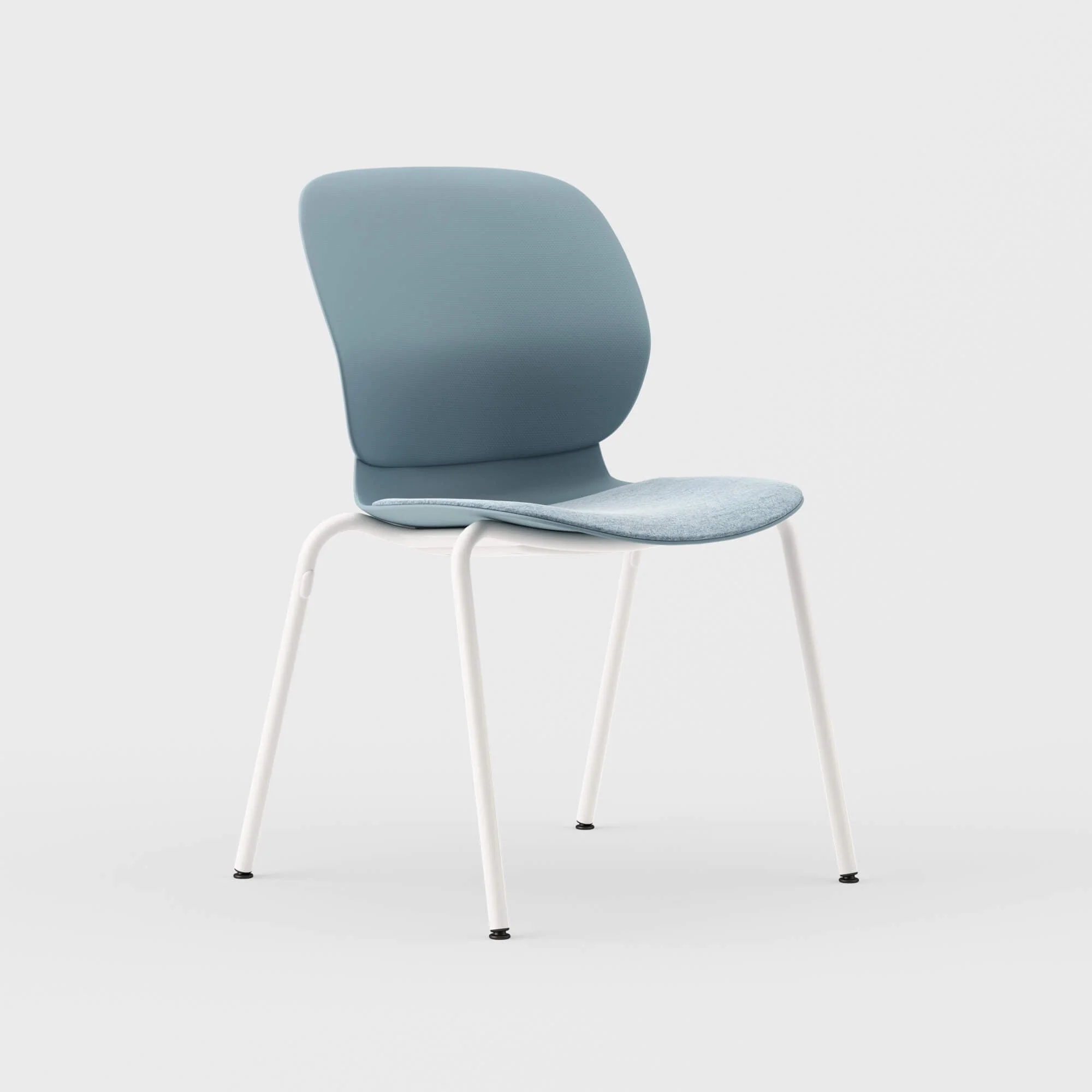 Maari Chair 4-Leg Base with Upholstered Seat - Image 11