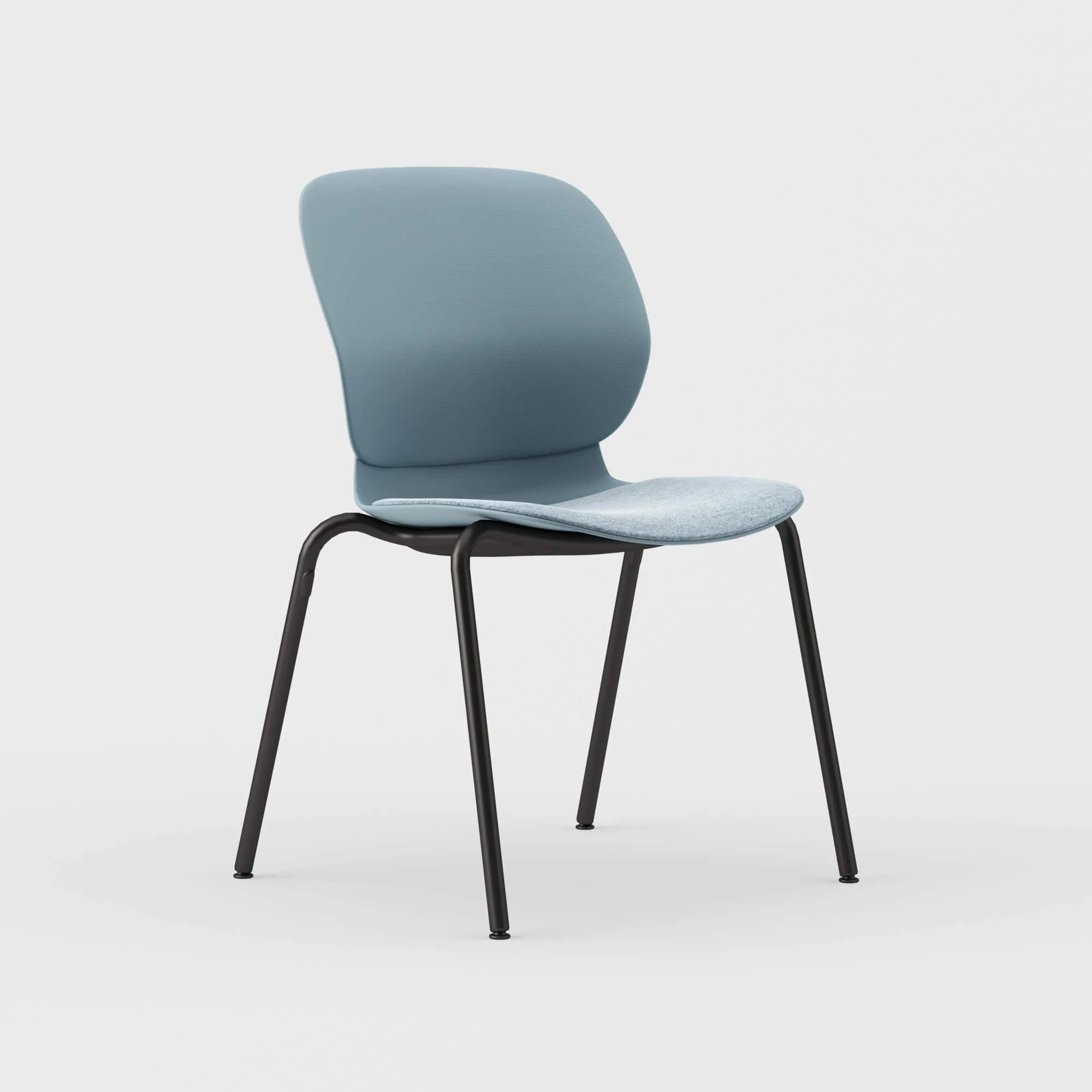 Maari Chair 4-Leg Base with Upholstered Seat - Image 12