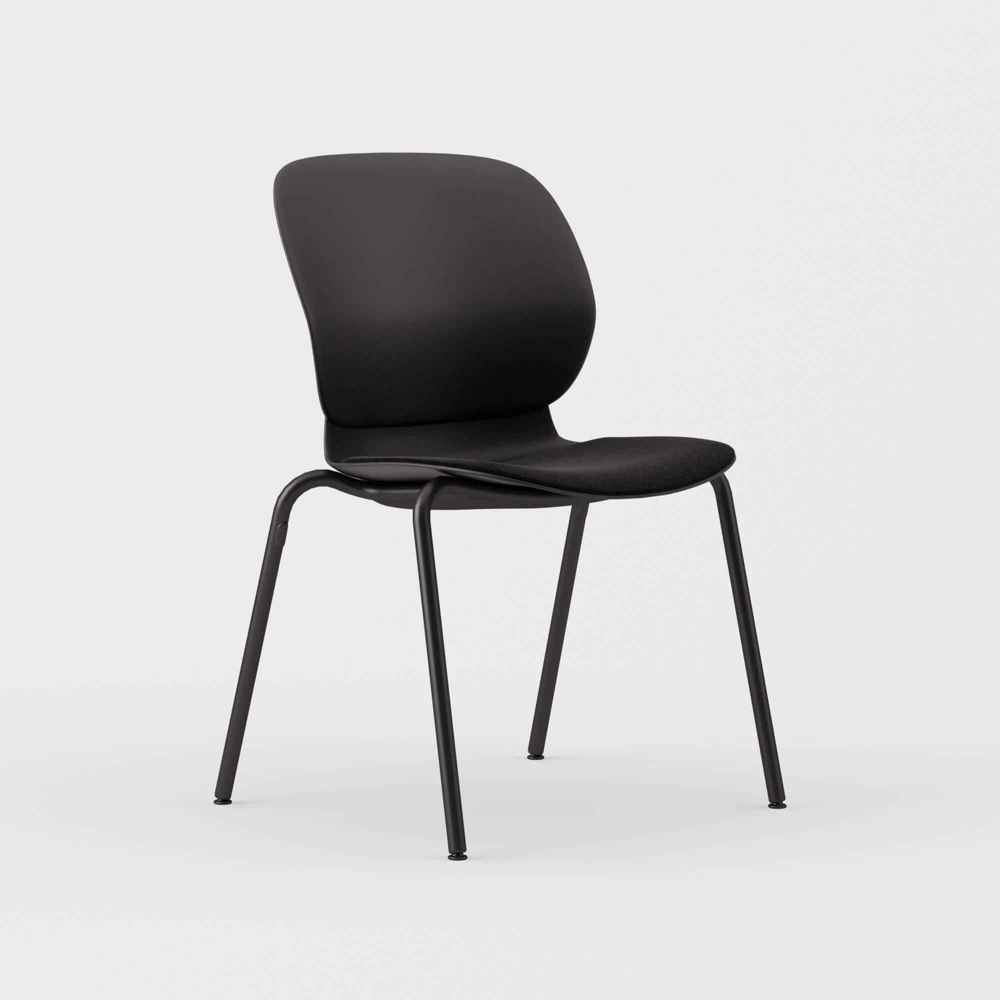 Maari Chair 4-Leg Base with Upholstered Seat - Image 24