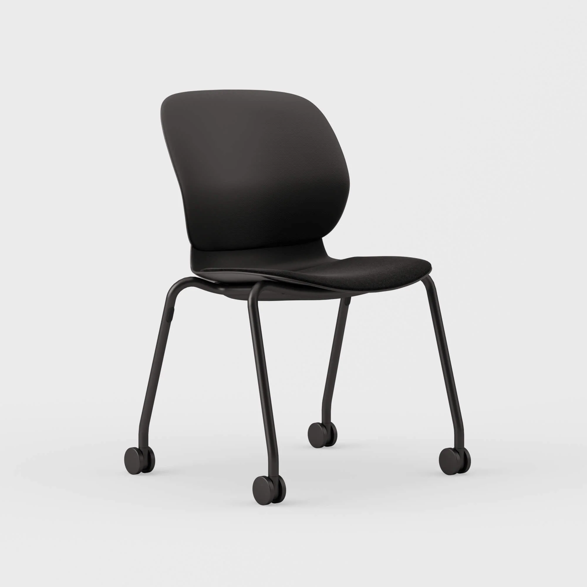 Maari Chair 4-Leg Base with Upholstered Seat - Image 25