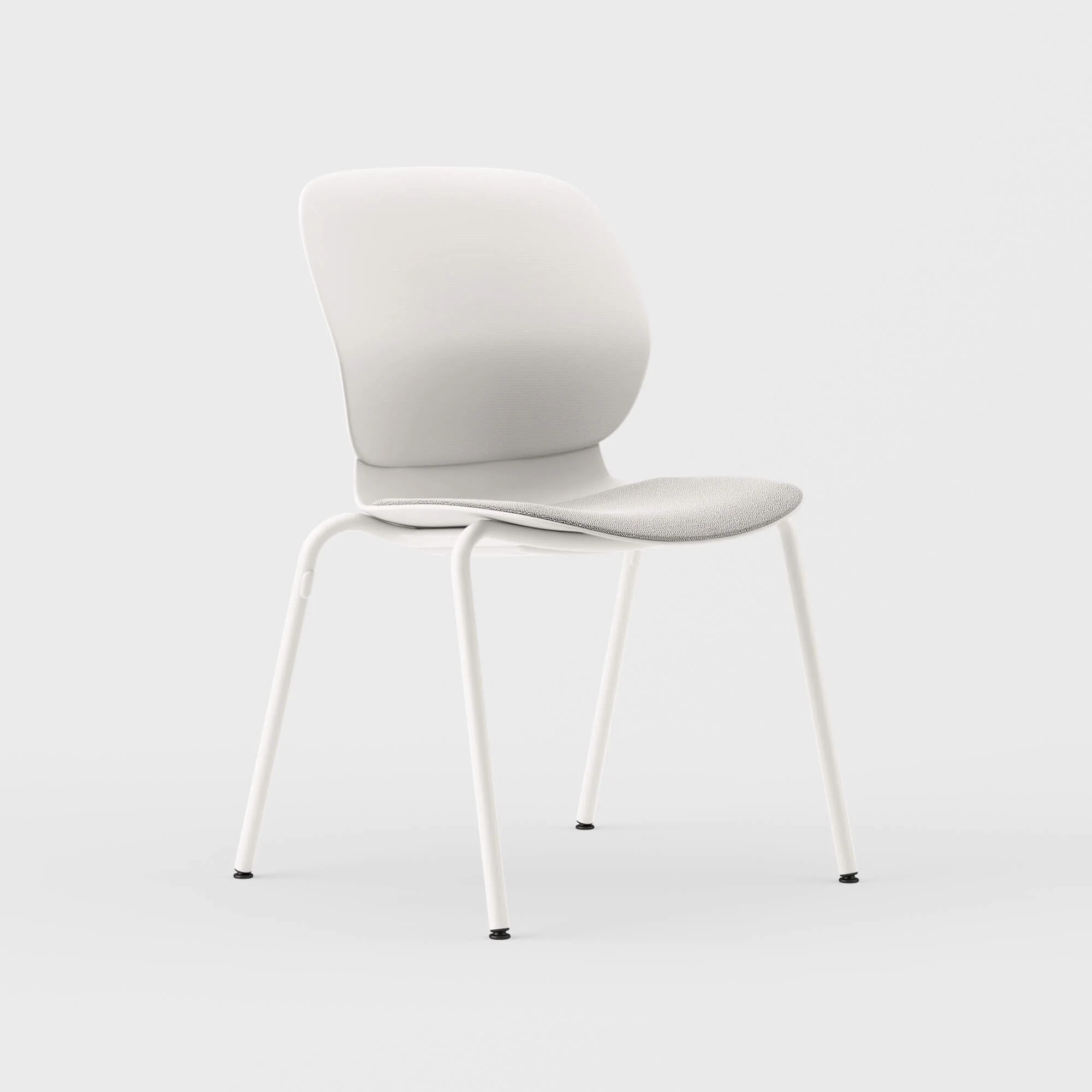 Maari Chair 4-Leg Base with Upholstered Seat - Image 6