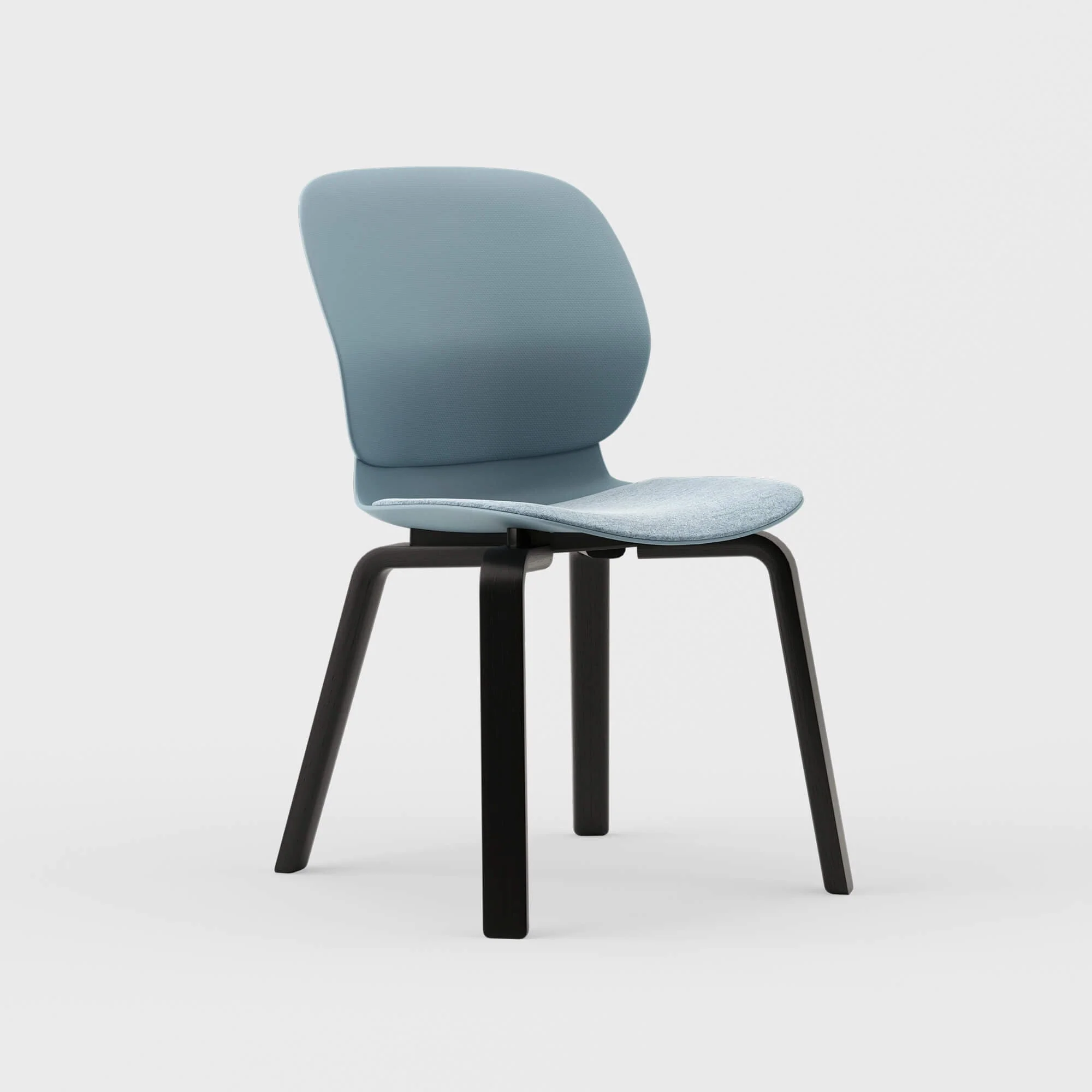 Maari Chair Wood Base with Upholstered Seat - Image 13