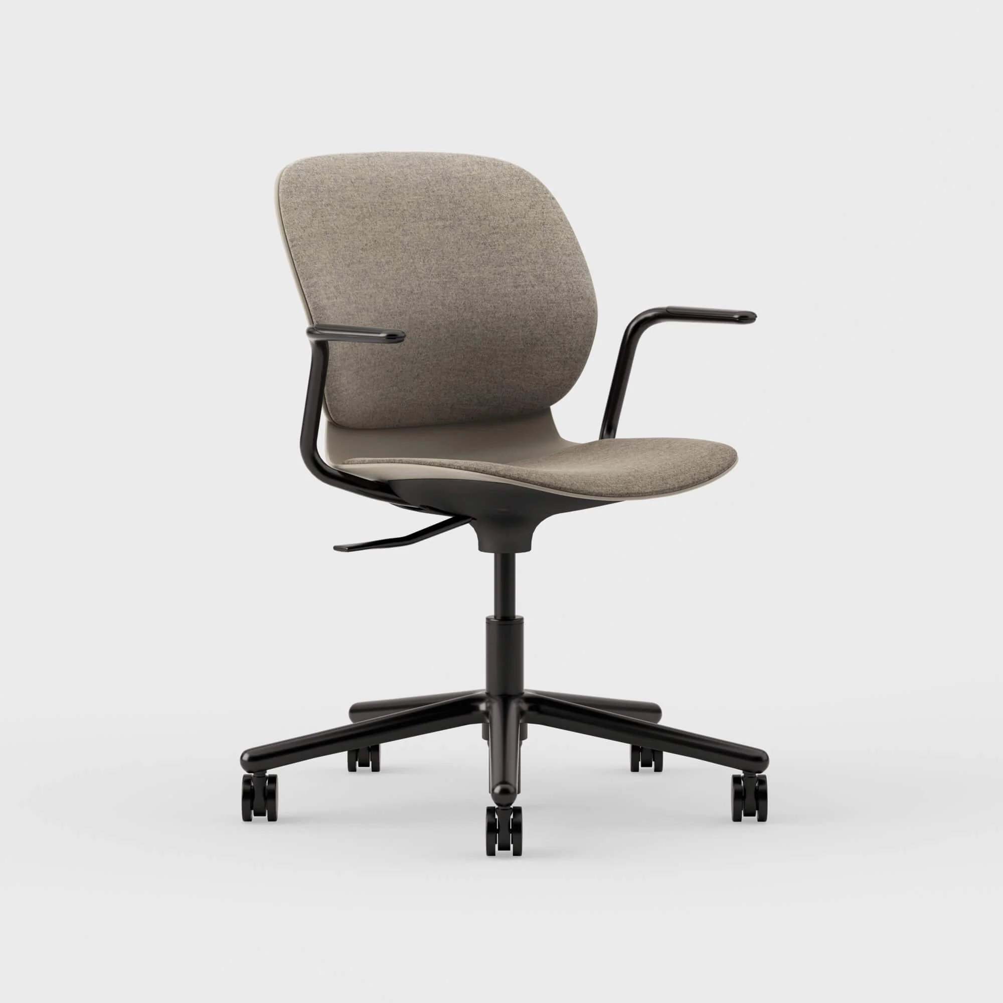 Maari Upholstered Chair with 5-Star Base - Image 8