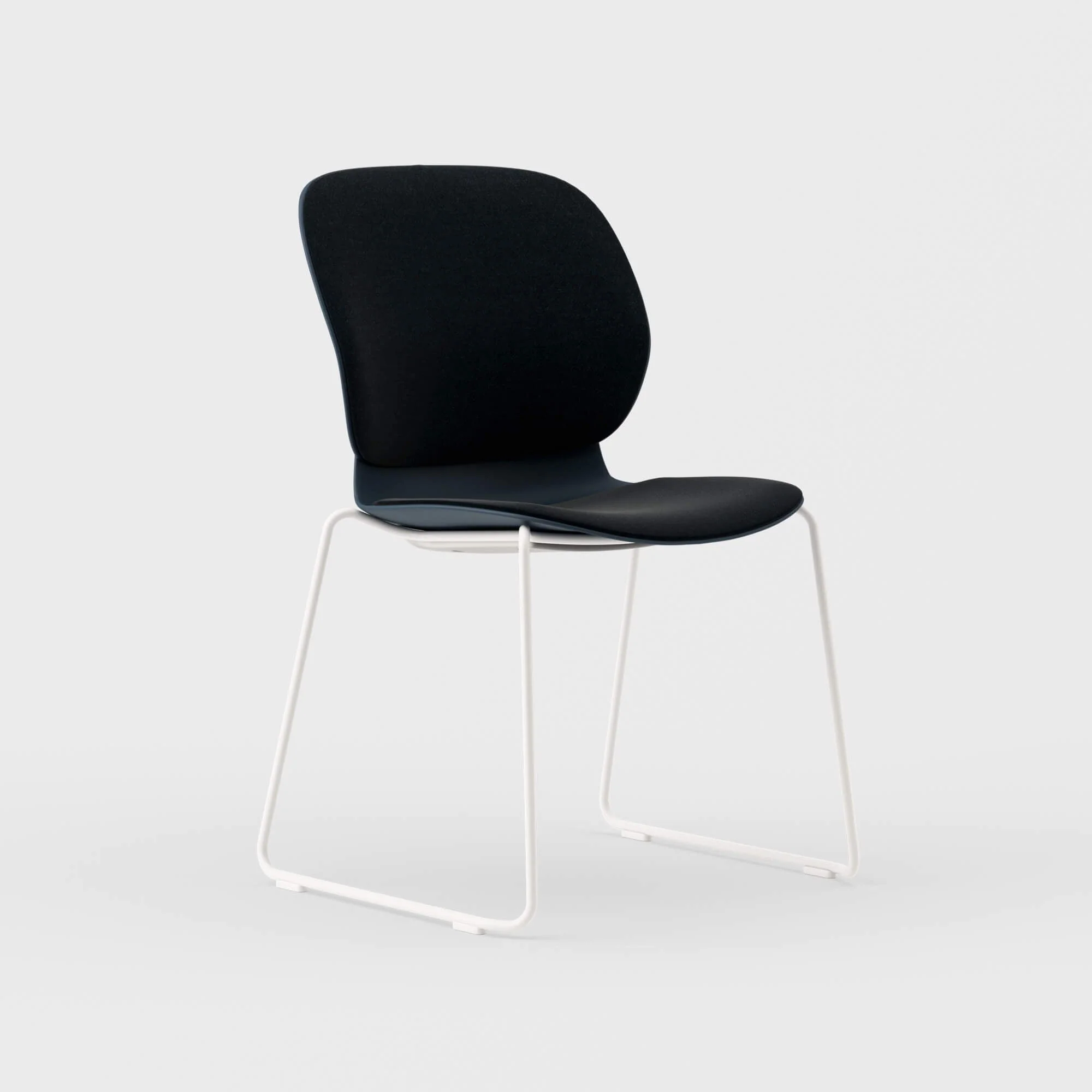 Maari Upholstered Chair with Sled Base - Image 15