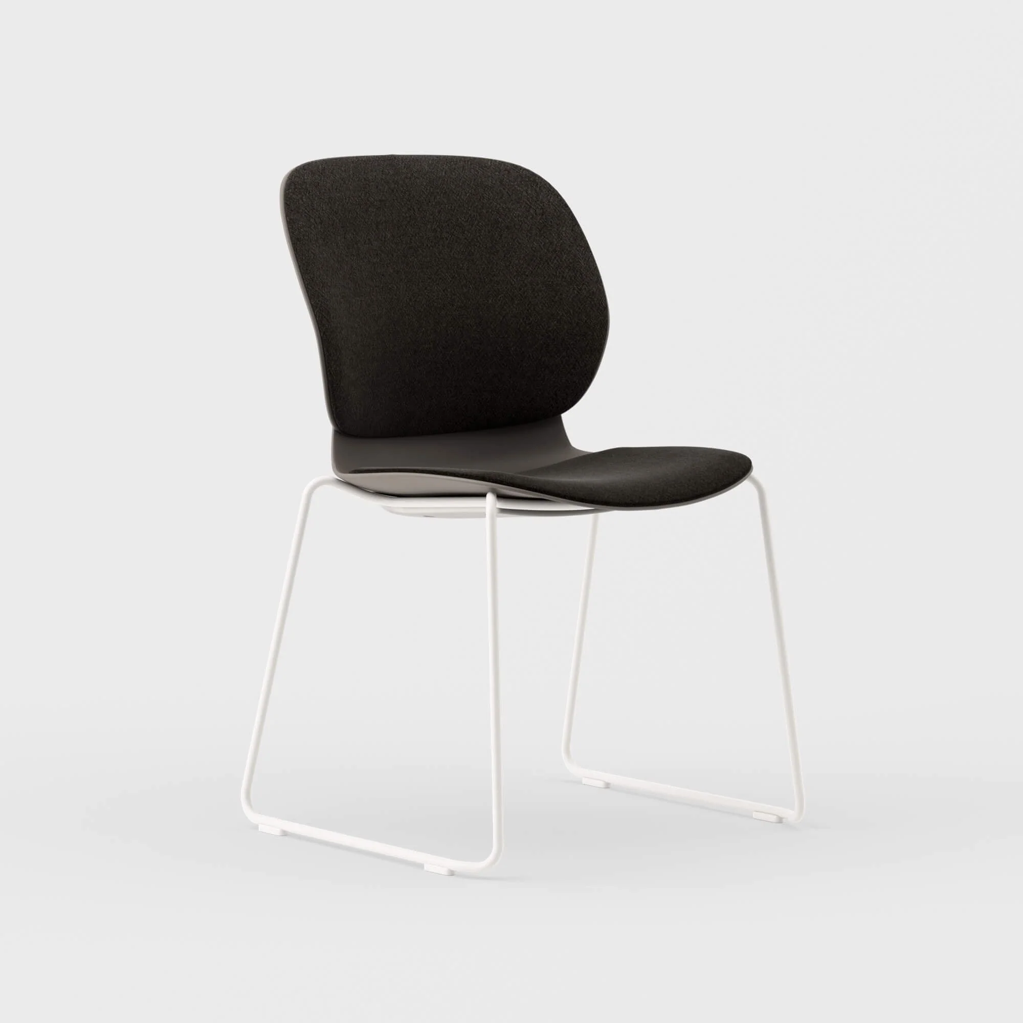 Maari Upholstered Chair with Sled Base - Image 17