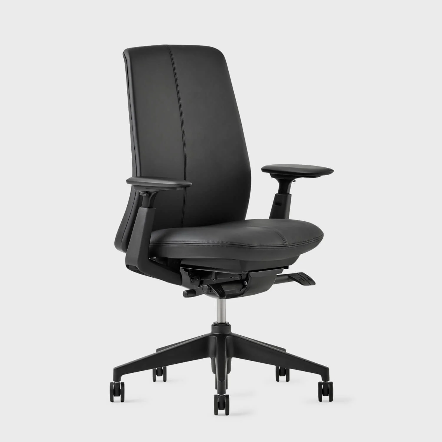 Soji Leather Office Chair - Image 3